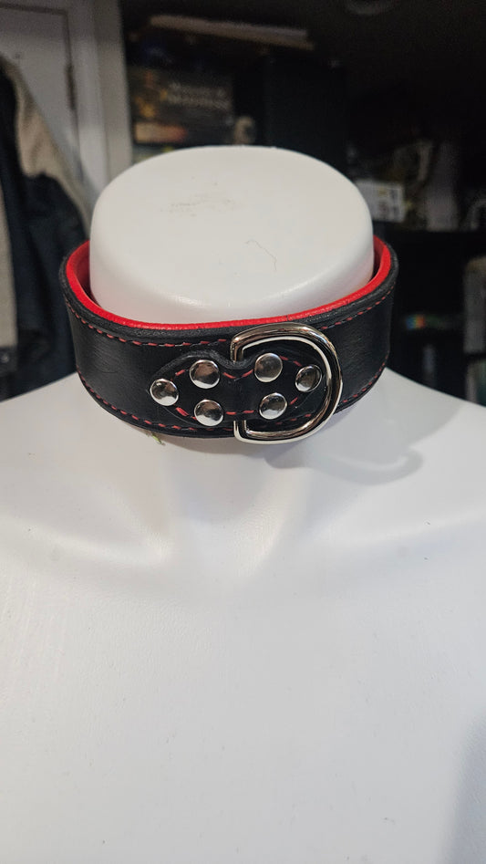 Bad Boy Red and Black Collar